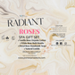 RADIANT ROSES SPA DAY ORGANIC GIFT SET