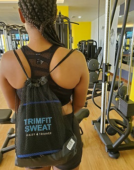 TRIMFIT SWEAT WAIST TRIMMER AND BONUS BACKPACK