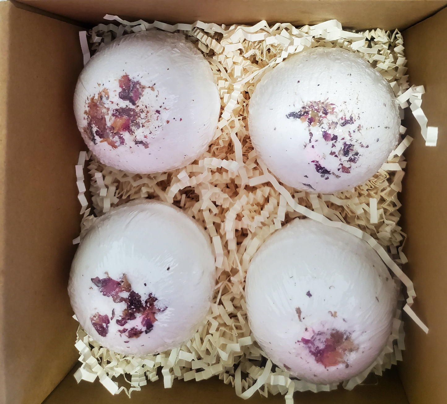 4 LOVE YOURSELF ROSES BATH BOMBS