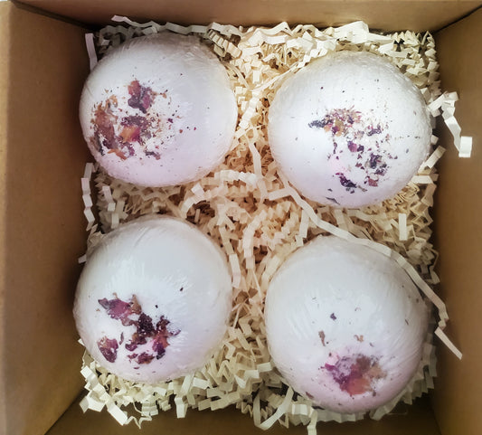 4 LOVE YOURSELF ROSES BATH BOMBS