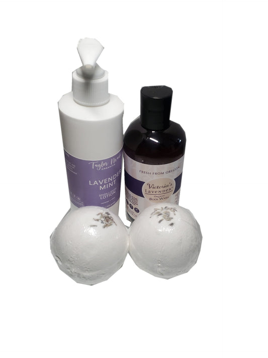 SOOTHING ORGANIC LAVENDER GIFT SET