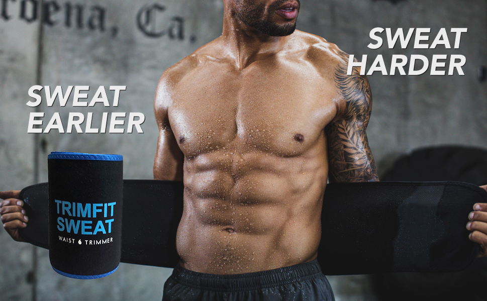 TRIMFIT SWEAT  WAIST TRIMMER AND BONUS BACKPACK