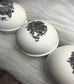 4 WHITE LAVENDER ORGANIC BATH BOMBS