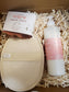 ROSES ARE PINK ORGANIC BATH GIFT SET