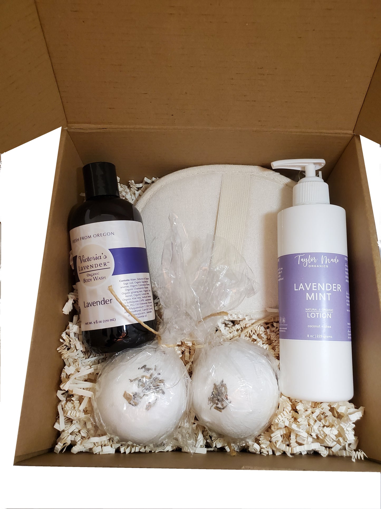 SOOTHING ORGANIC LAVENDER GIFT SET